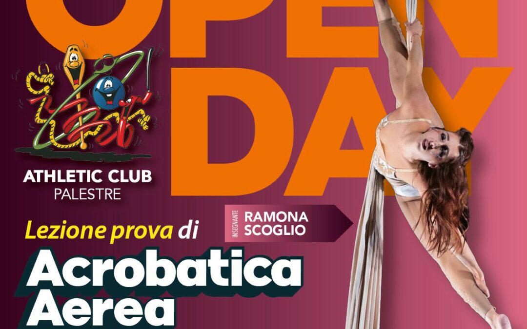 Open Day Acrobatica Aerea Sabato 28 Settembre 2024